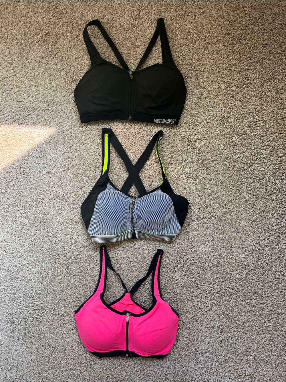 Victoria’s Secret VSX Front-Zip Sports Bras